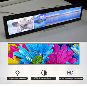 Bảng Hiệu Kỹ Thuật Số <span class=keywords><strong>LCD</strong></span> Thanh Kéo Dài Màn Hình <span class=keywords><strong>LCD</strong></span> Thanh Siêu Rộng Màn Hình <span class=keywords><strong>LCD</strong></span> 28 "Kệ Trưng Bày Quảng Cáo Máy Phát Video - Product Image 5