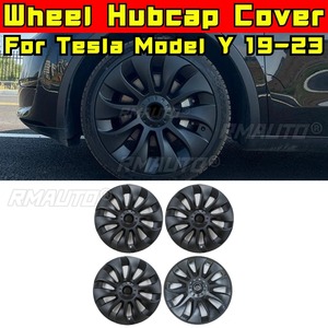 Cache-moyeu de roue de 20 pouces pour Tesla Model Y 2019-2023, pièce de modification pour kit carrosserie et pneu automobile - Product Image 2