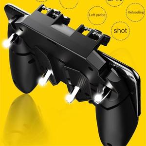 Ak66 cho pubg điều khiển sáu ngón tay <span class=keywords><strong>gamepad</strong></span> với L1 R1 kích hoạt nút phím điều khiển cho pubg và lửa miễn phí - Product Image 2