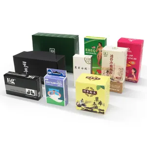 Custom Full Color Paper Box White Cardboard Kraft Coated Paper Color Box Wholesale Folding Paper Packaging Boxes