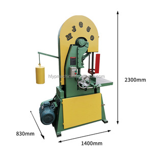 Sega a Nastro Verticale Automatica MJ650 per Uso Industriale Pesante, Macchina per Taglio Legname con Carrello Porta-Lega - Product Image 3