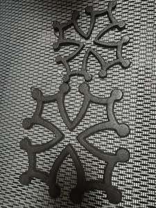 15cm 20cm 30cm <span class=keywords><strong>Croix</strong></span> <span class=keywords><strong>Occitane</strong></span> en fonte Décoration murale Panneau français Décoration murale pour mur - Product Image 6