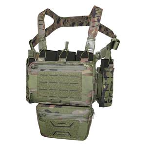 Gilet tactique modulaire de camouflage, harnais tactique découpé au laser, porte-plaque à dégagement rapide, gilet balistique tactique - Product Image 3