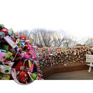 लॉक फैक्ट्री थोक गुलाबी दिल के आकार के तार रस्सी पोर्टेबल संयोजन लॉक स्कूल बैग बैग बैग बैग मिनी प्रेम लॉक - Product Image 6