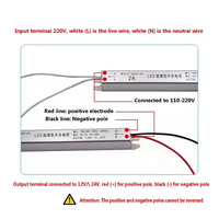 Alimentation LED à sortie unique pour éclairage, AC100-260V DC12V 1A-8.33A 12W-100W 60Hz, sûre et polyvalente, 6A Max, Fournisseur d'usine