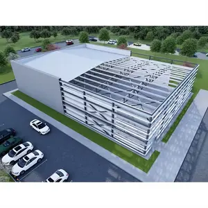 उच्च गुणवत्ता वाली फैक्ट्री वर्कशॉप स्टील बिल्डिंग पूर्वनिर्मित स्टील संरचना गोदाम धातु कार्यालय भवन