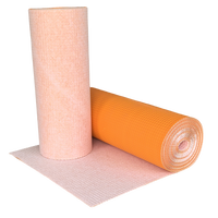 Membrane de découplage 3 mm, sous-couche imperméable pour carrelage, PE PP, anti-fissures, tapis de découplage pour l'installation de carreaux de céramique