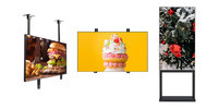 Montage mural 43 pouces haute luminosité signalisation numérique pour écran d'affichage publicitaire de panneau de menu numérique