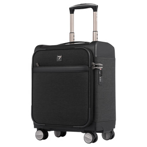 Valise de voyage extensible en tissu Oxford 16 pouces avec roulettes pivotantes pour hommes et femmes - Product Image 3