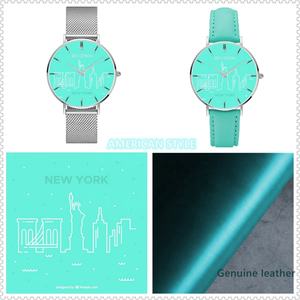 Montre à quartz en acier inoxydable à trois aiguilles COEM, marque privée, facile à lire, vert fluorescent, logo personnalisé, montre pour hommes USA - Product Image 4