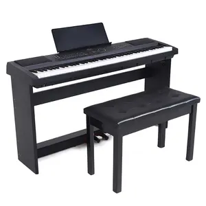 Portable Digital Baby Grand 88-key Anti-skid Dynamics Keyboard Piano