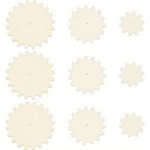 Pièces en bois DIY en gros pour la peinture, la décoration d'horloges et les ornements de Noël, livraison directe - Product Image 1