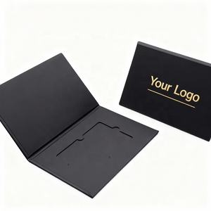 Boîte cadeau pour carte VIP de 3,4 x 2,2 pouces, petite boîte d'emballage pour bon cadeau, boîte de rangement pour cartes à collectionner - Product Image 3