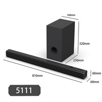 Nueva Barra de Sonido para TV, Reproductor de Música Portátil, Altavoz para TV, Sistema de Cine en Casa, Barra de Sonido de Alta Calidad para TV