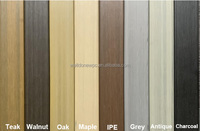 Tube carré en aluminium 50*30mm WPC Tube d'extérieur en bois persiennes Tube de séparation pour mur extérieur Poutres