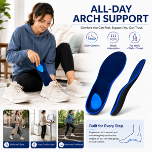 Solette Premium <span class=keywords><strong>per</strong></span> Supporto dell'Arco Plantare, Inserti Ortopedici Ergonomici con Ammortizzazione del Tallone <span class=keywords><strong>per</strong></span> <span class=keywords><strong>Scarpe</strong></span> da Passeggio, Corsa e Lavoro - Product Image 6