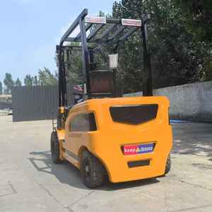 รถยกไฟฟ้าแบบออฟโรดสีเหลือง2ตันรถยกพาเลทใช้สำหรับขนส่งสินค้า - Product Image 1