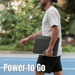 Panel Solar Flexible ALECTER de 21W, Nuevo, Directo de Fábrica, Monocristalino, 22% de Eficiencia, Negro, Portátil, para Camping, RV, Respaldo, con Certificación CE - Product Image 3