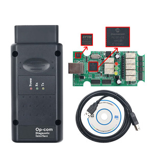 Compatible avec l'outil de diagnostic <span class=keywords><strong>Opel</strong></span> <span class=keywords><strong>OPCOM</strong></span> V1.70 V1.95 V1.99, carte verte, microcontrôleur universel PIC18F458 - Product Image 2