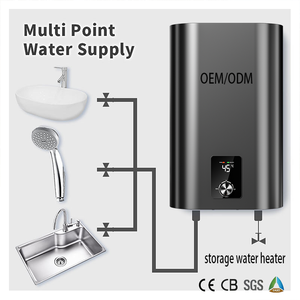 High Quality Metal Shell Slim Flat 30L 50L 80L 100L Double <strong>Tank</strong> Electric <strong>Water</strong> Heater for Outdoor <strong>RV</strong> Car &amp; Bathroom Use - Product Image 6