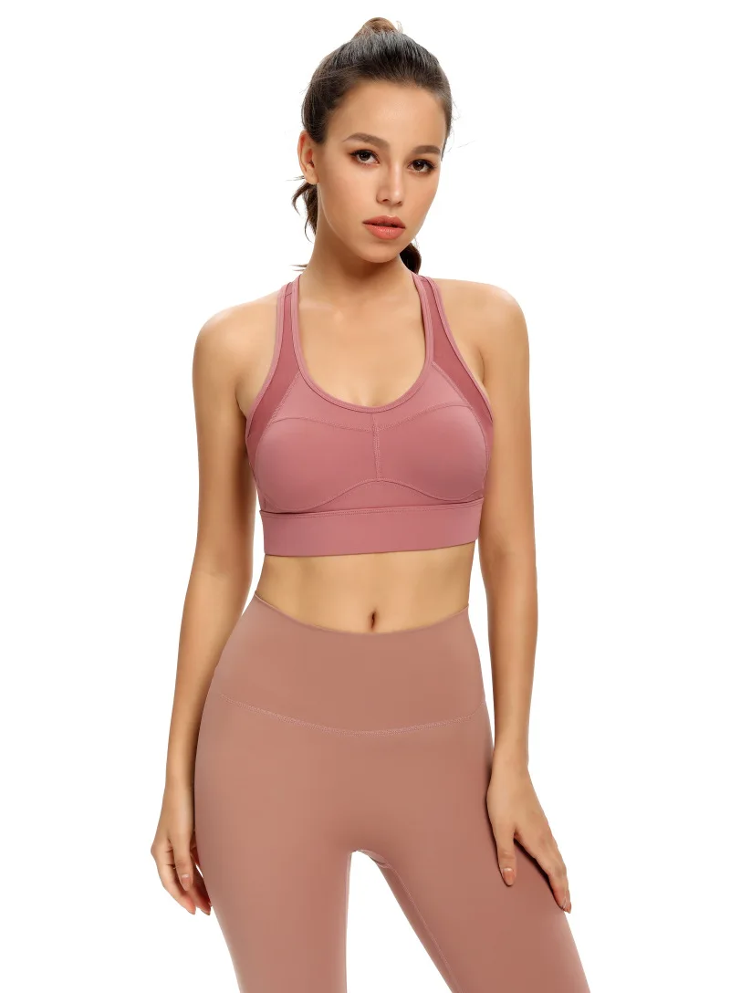 Customized LOGO sports bra plus size fitness sports underwear female yoga wear fitness top corset OEM