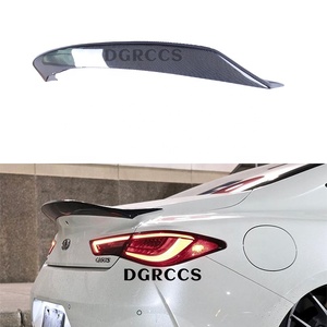 สปอยเลอร์หลังคาร์บอนไฟเบอร์ทรง CT1/AR สำหรับรถยนต์ Q60 Q60S Coupe ปี 2013-2023 ทำจากคาร์บอนไฟเบอร์ - Product Image 1