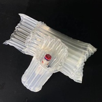 gonflables en rouleau, 2 pièces, écologiques, colonne de bulle d'air, protection de bouteille de vin, Film d'amortissement