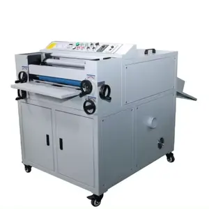 Double 100 Hot Sale 480mm Textured Film UV Coating Machine Multi Texture for Pictures