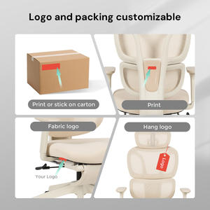 Muebles de oficina ajustables de lujo, soporte lumbar, malla giratoria, silla de oficina ergonómica ejecutiva - Product Image 5