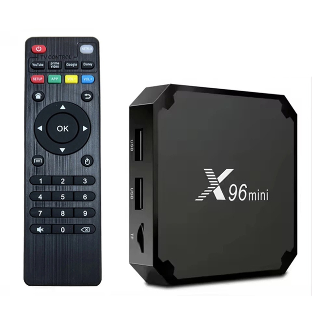 Original mini tv box Android Quad Core 4G WiFi UHD HDR H265 multimedia player TV Box