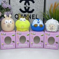 Jouet anti-stress en silicone souple unisexe, modèle animal mignon, pingouin, grenouille, mouton, escargot, cadeau fantaisie, 2-4 ans, CN