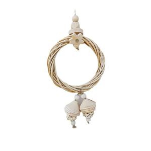 Rotin <span class=keywords><strong>Anneau</strong></span> Suspendu Balançoire Pièce En <span class=keywords><strong>Bois</strong></span> Fleur <span class=keywords><strong>Dentition</strong></span> Grignotage Ennui Soulagement Fournitures Perroquet <span class=keywords><strong>Oiseau</strong></span> Jouets - Product Image 1