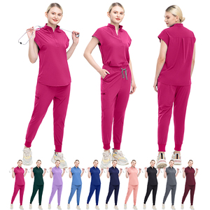 ชุดยูนิฟอร์มพยาบาลเนื้อนุ่มแห้งเร็ว2025ชุดสครับสำหรับทันตกรรมคลินิกการแพทย์บทความการพยาบาลเพื่อสุขภาพแพทย์ - Product Image 1