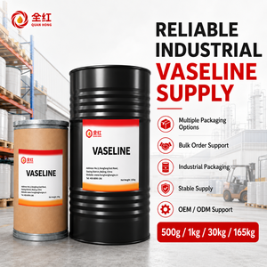 Gelée de pétrole blanche de qualité industrielle QUAN HONG <span class=keywords><strong>pour</strong></span> lubrification, antirouille, étanchéité et démoulage 500g 1kg 30kg 165kg - Product Image 6