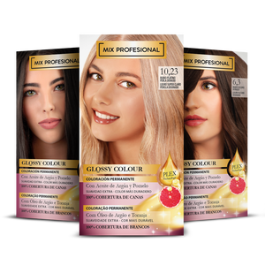 Kit de Coloración Permanente para el Cabello con Aceite de Argán y Pomelo para Cobertura de Canas - Product Image 3