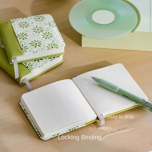 Small Fresh A7 Mini Pocket Book High Color Value Cute Horizontal Line Blank Grid Hand Account <b>Journal</b> Portable Notebook Book - Product Image 4