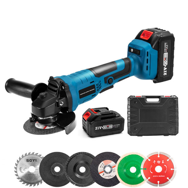 Factory Oem Support 21v 125mm Brushless Angle Grinder Industrial Portable Electric Angle Grinder