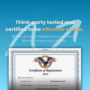 천연 구미 캔디 비타민 <span class=keywords><strong>D3</strong></span> 칼슘 뼈 밀도 개선 보충제 어린이 청소년 성인용 다연령 포뮬러 대량 - Product Image 2