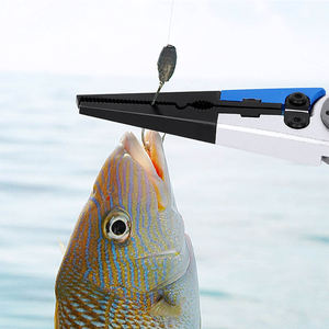 WFG-1816 Pinces <span class=keywords><strong>De</strong></span> Pêche En Aluminium Grip Crochet Remover Tresse Ligne Coupe Fendue Anneau Poissons poids Outil <span class=keywords><strong>De</strong></span> Pêche Engins <span class=keywords><strong>De</strong></span> Pêche - Product Image 6