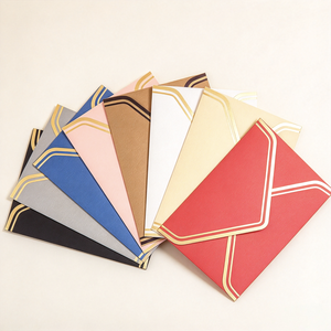 Enveloppe de luxe personnalisée avec sceau de cire vintage européen, <span class=keywords><strong>papier</strong></span> <span class=keywords><strong>élégant</strong></span> pour lettres d'amour manuscrites et messages de vœux pour occasions spéciales - Product Image 5