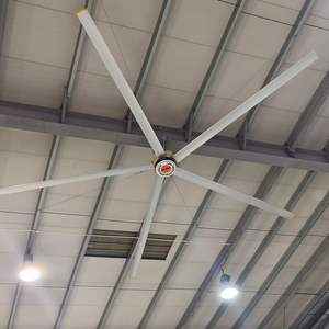 Ventilateur de plafond PMSM HVLS de grande taille, installation rapide en 4 heures, pas de nacelle requise, pour la rénovation et l'amélioration des usines, entrepôts et ateliers - Product Image 6