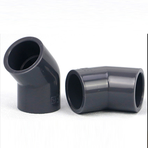 <span class=keywords><strong>Coude</strong></span> à <span class=keywords><strong>45</strong></span> degrés en UPVC SCH80 1/2 pouce, raccord de tuyauterie industriel pour l'alimentation en eau et le drainage, non destiné aux conduites électriques - Product Image 2