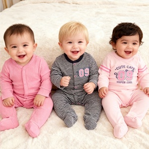 ชุดรอมเปอร์เด็กแรก<span class=keywords><strong>เกิด</strong></span>คุณภาพสูงสุดน่ารัก ชุดจั๊มสูทเด็กน่ารัก ชุดลำลองสำหรับใส่เล่นนอกบ้าน เสื้อผ้าพร้อมโลโก้สั่งทำ ชุดชั้นใน - Product Image 1