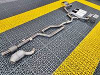 Tuyau d'échappement en acier inoxydable avec catalyseur et silencieux à valves pour BENZ W205 C300
