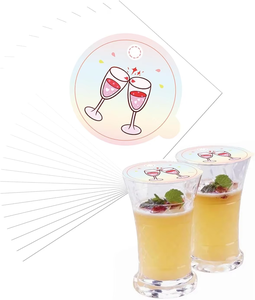 Black <strong>Drink</strong> Cover for Alcohol Protection Disposable <strong>Drink</strong> Lid <strong>Stickers</strong> Adhesive Cup Cover for <strong>Drinks</strong> Spiking Prevention - Product Image 3