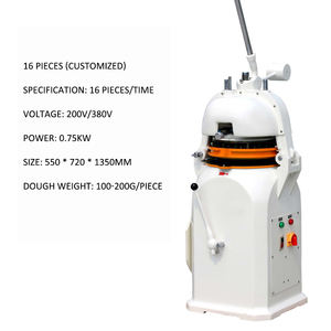 Máquina Divisora de Masa Automática Semi-italiana, Boleadora <span class=keywords><strong>y</strong></span> Divisora de Masa de 30-100g, Alta Capacidad, 220V, Redondeadora de Masa para <span class=keywords><strong>Pizza</strong></span> - Product Image 6