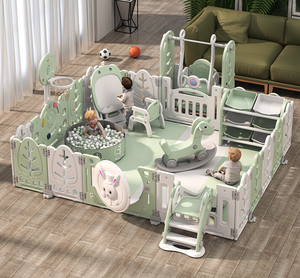 Parc pour bébé le plus vendu, tapis d'éveil intérieur pour bébé, clôture de protection, barrière de sécurité pour bébé, tapis de marche pour bébé - Product Image 5