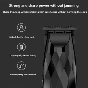 Tondeuse à cheveux professionnelle sans fil pour hommes, rasoirs sans fil, batterie au lithium rechargeable par USB, pour la maison, le salon de <span class=keywords><strong>coiffure</strong></span>, la boutique de barbier pour <span class=keywords><strong>homme</strong></span> - Product Image 2