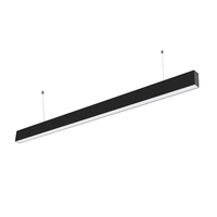 Plafond Bureau Pendentif Linéaire Led Batten Lumière Panneau Suspendu Linéaire Led Plafonnier Luminaire Encastré Led Lumière Linéaire