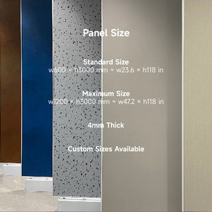 SPC壁パネル-モダンデザイン 防水 耐火 ソフトタッチ カスタマイズ可能なサイズ 木目/石目柄 寝室 キッチン サンプルボックス - Product Image 6